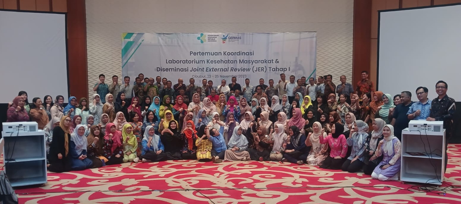 Mantapkan kesiapan penyelenggaraan Laboratorium Kesehatan Masyarakat, BB Labkesmas Yogyakarta berpartisipasi dalam Koordinasi Labkesmas dan diseminasi Joint External Reviu (JER) Tahap I